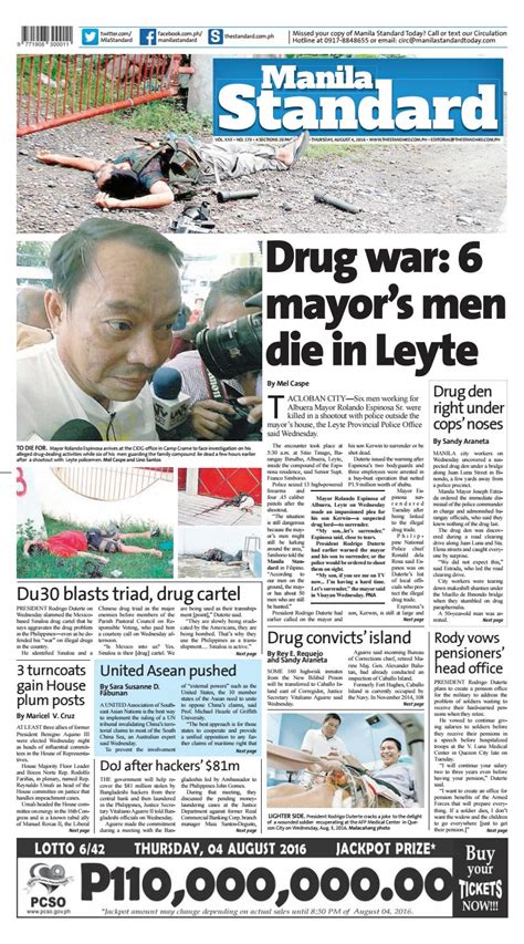 the manila standard|News Archives .